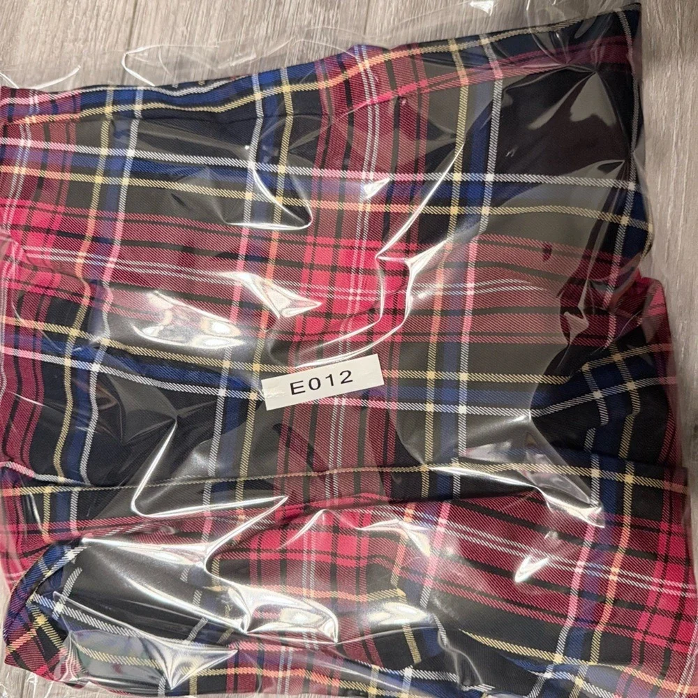 Draper James RSVP Plaid‎ Pants - Black & Red Plaid